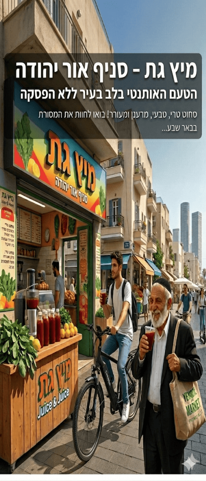 מיץ גת אור יהודה