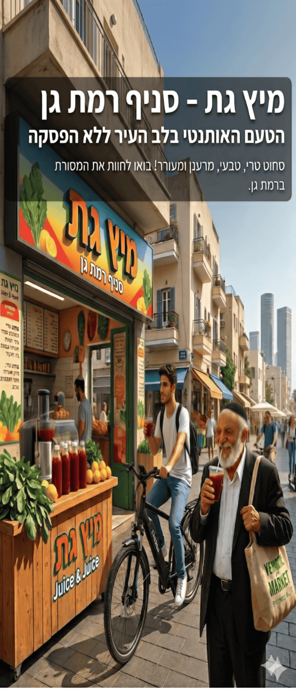 מיץ גת רמת גן