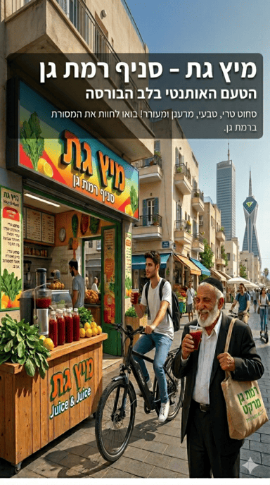 מיץ גת רמת גן